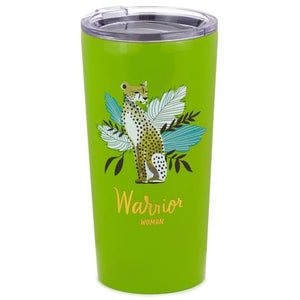 Hallmark Cheetah Warrior Woman Stainless Steel Tumbler, 18 oz.