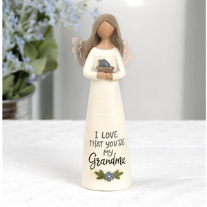 I Love That You Are My Grandma Mini Angel Figurine 5"
