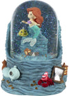 Precious Moments Disney Little Mermaid Ariel with Sea Treasures Musical Water Globe