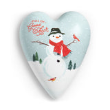 Demdaco Full of Good Cheer Art Heart Keeper Trinket Box