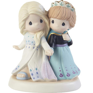 Precious Moments Disney Frozen Together We’re Strong Bisque Porcelain Figurine