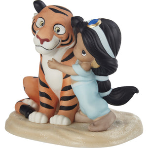 Precious Moments Disney Jasmine And Raja Figurine Friends Forever