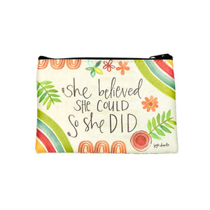 She Believed Coin Purse