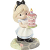 Precious Moments Disney Wishing You A Happy Un-Birthday Alice In Wonderland Figurine