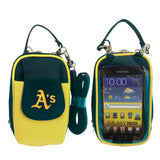 Oakland Athletics A's Purse Plus XL with Touch Screen with Embroidered Logo