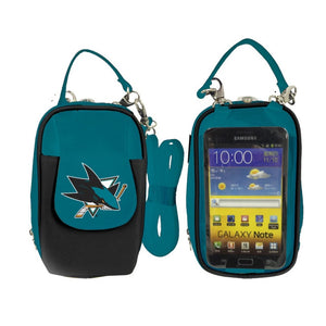 San Jose Sharks Purse Plus XL with Touch Screen with Embroidered Logo