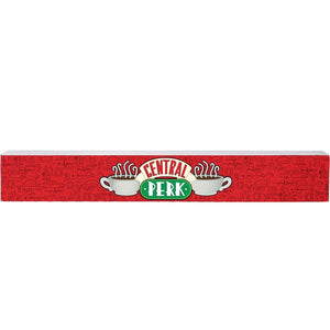 Friends Central Perk Coffee Cups Long Wood Sign
