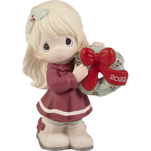 Precious Moments May Your Christmas Wishes Come True 2022 Dated Figurine