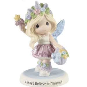 Precious Moments Unicorn Fairy Girl Figurine