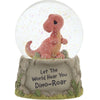 Precious Moments T-Rex Dinosaur Snow Globe