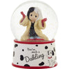 Precious Moments Disney Cruella De Vil Musical Snow Globe