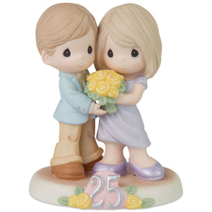 Precious Moments Twenty-Five Happy Years Together Figurine