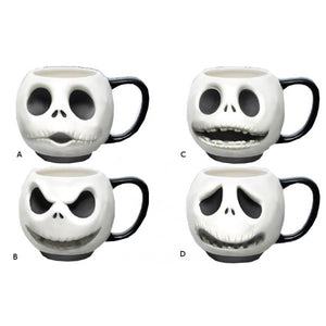 Nightmare Before Christmas Mug 4-Piece Set: Jack Expressions