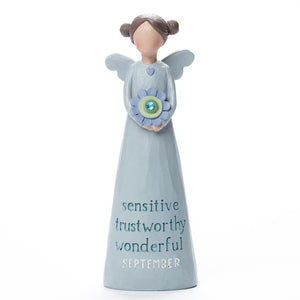 Birthstone Angel 5.25" Figurine May Joyful Dreamer Lovely