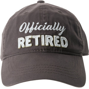 Officially Retired Gray Adjustable Unisex Hat