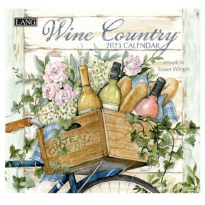 2023 Lang Wall Calendar Wine Country by Susan Winget