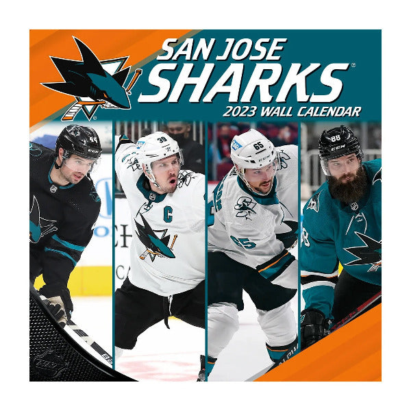 San Jose Sharks 2023 12 x 12 Team Wall Calendar