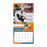 2023 Turner 12"x12" Wall Calendar Team NHL San Jose Sharks