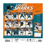 2023 Turner 12"x12" Wall Calendar Team NHL San Jose Sharks