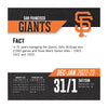 2023 Turner Day-to-Day Box Calendar Team MLB San Francisco Giants