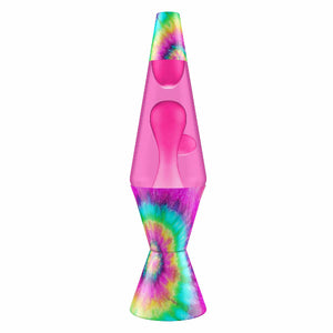 Pink Tie-Dye 14.5" Lava Lamp