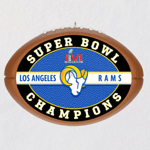 Hallmark NFL Los Angeles Rams Super Bowl LVI Commemorative 2022 Keepsake Ornament