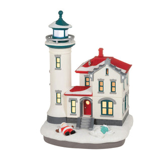 Hallmark 2023 Holiday Lighthouse 2023 Ornament With Light