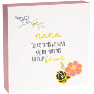 Nana Forever Sentiment Plaque 4.5"