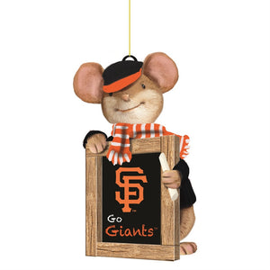 San Francisco Giants Poker Game Chip Ornament 