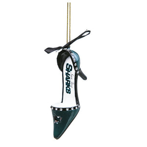 San Jose Sharks High Heel Shoe Ornament 
