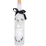 LED Light Up Bottle of Boos with Ghosts