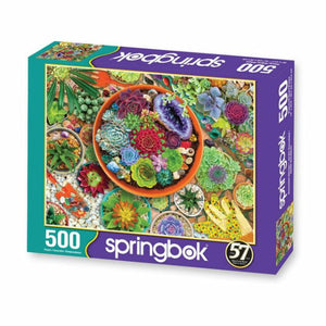 Succulent Garden 500 Piece Jigsaw Puzzle