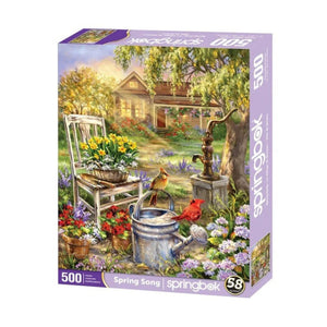 Spring Song 500 Piece Jigsaw Puzzle