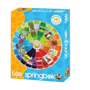 Carbonated Colors 500 Piece Round Jigsaw Puzzle