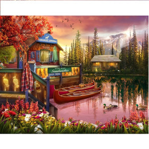 Lakeshore Serenity 1000 Piece Jigsaw Puzzle