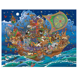 Springbok Noah's Ark 400 Piece Family Puzzle Made in the USA