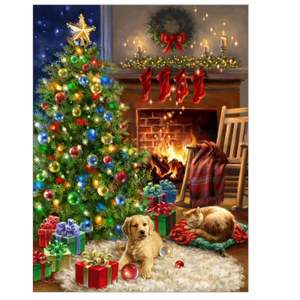 Springbok Christmas Morning 500 Piece Puzzle Made in the USA