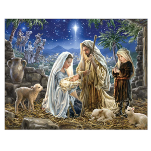 Springbok Let Us Adore Him! 500 Piece Puzzle Made in the USA