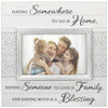 Malden Home Family Blessing Sunwashed 4"x6" Photo Frame