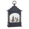 Musical Snowmen Carolers Quartet Light Up Glitter Water Lantern 11"