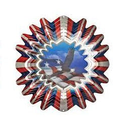 Patriotic - Animated Wind Spinner