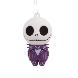 Hallmark Disney Tim Burton's The Nightmare Before Christmas Jack Skellington Purple Silicone Christmas Ornament