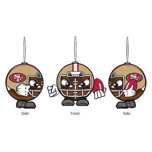 San Francisco 49ers Ball Head Ornament