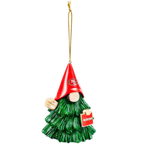 NFL San Francisco Tree Gnome Ornament