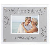Malden Acadia 50th Anniversary A Lifetime of Love 4"x6" Photo Frame