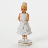 Enesco Growing Up Girls Collection Blonde First Communion Figurine