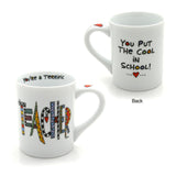 Our Name Is Mud Cuppa Doodle Teacher Mug