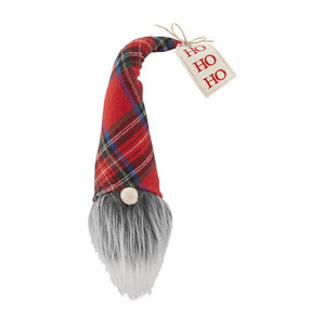 Gnome Hat Ornament "Ho Ho Ho"