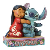 Jim Shore Disney Traditions Lilo Hugging Stitch