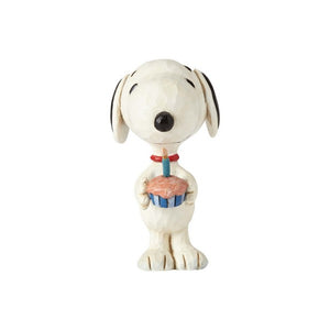 Peanuts by Jim Shore Snoopy Birthday Mini Figurine